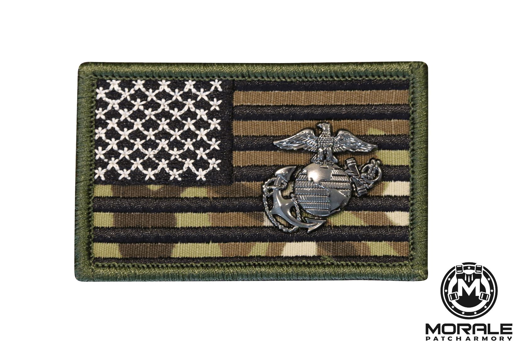 Camo Flag With Marine Corps EGA – Morale Patch® Armory