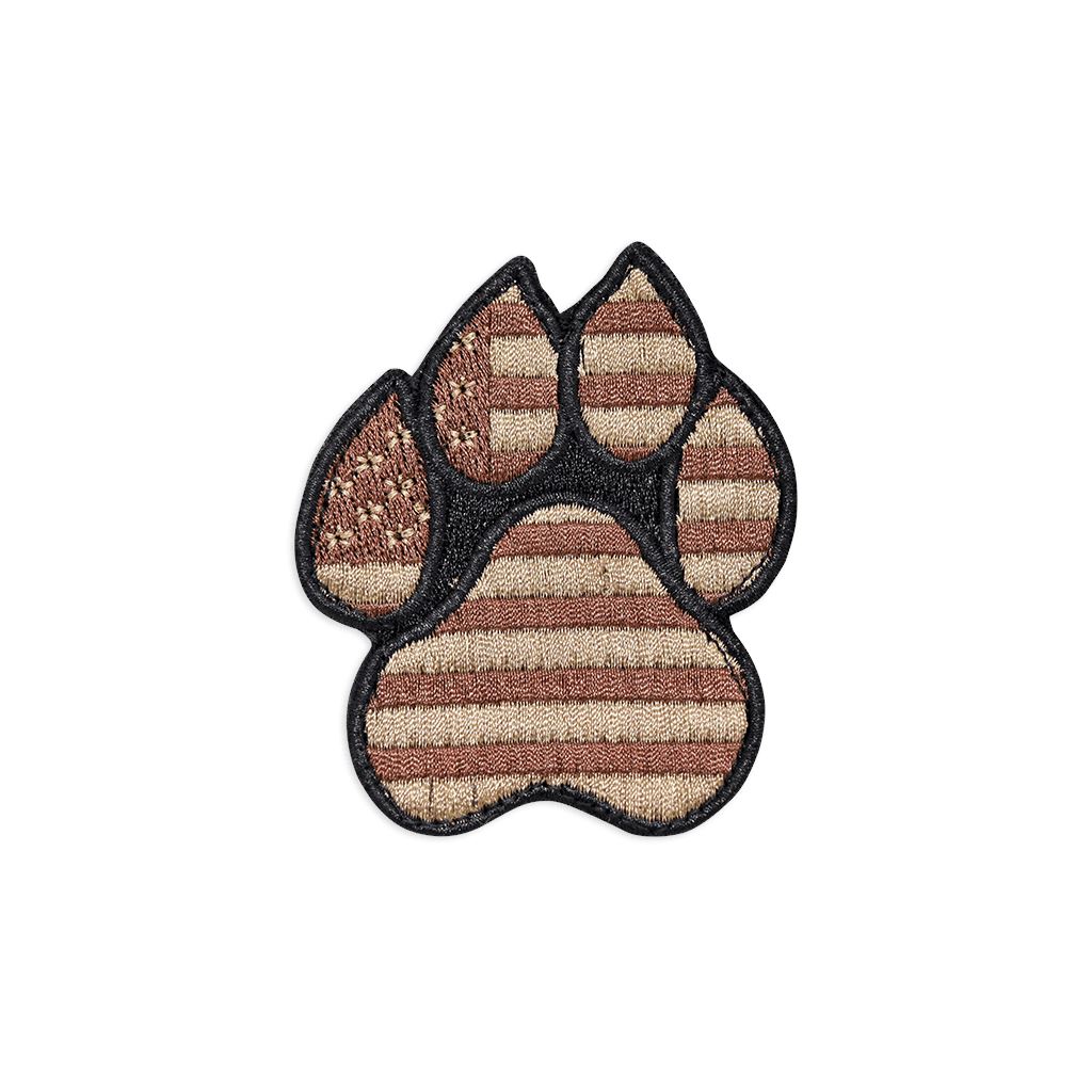 Personality 3D Embroidered Patch FOX Morale Badge K9 Dog Paw Armband DIY  Jacket with Hook Patches for Clothing