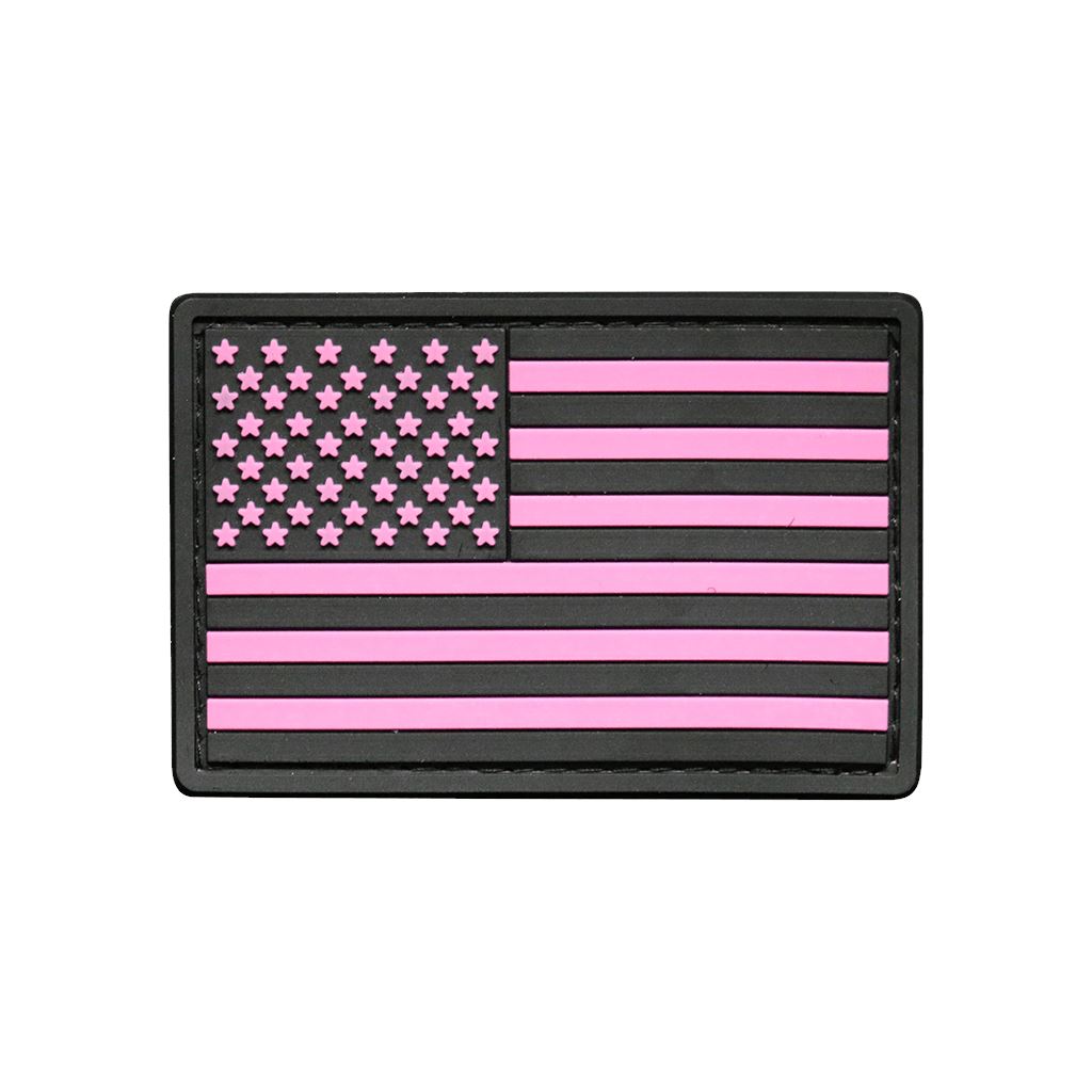 USA Waving Flag 4-Inch PVC Patch - Vibrant Patriotism for Those who still  love THE USA