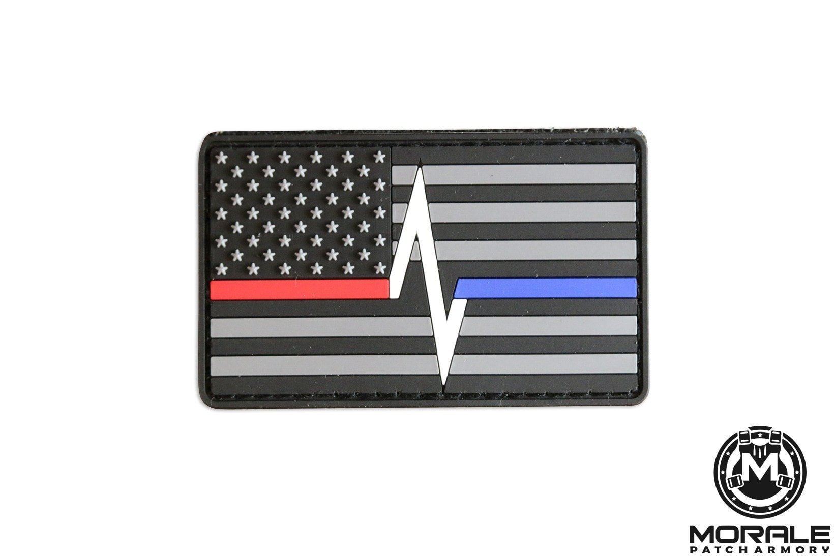 Thin Blue Red Line Morale Patch – Morale Patch® Armory