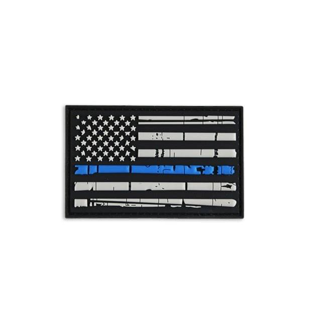 Thin Blue Line American Flag Morale Patch Morale Patch® Armory